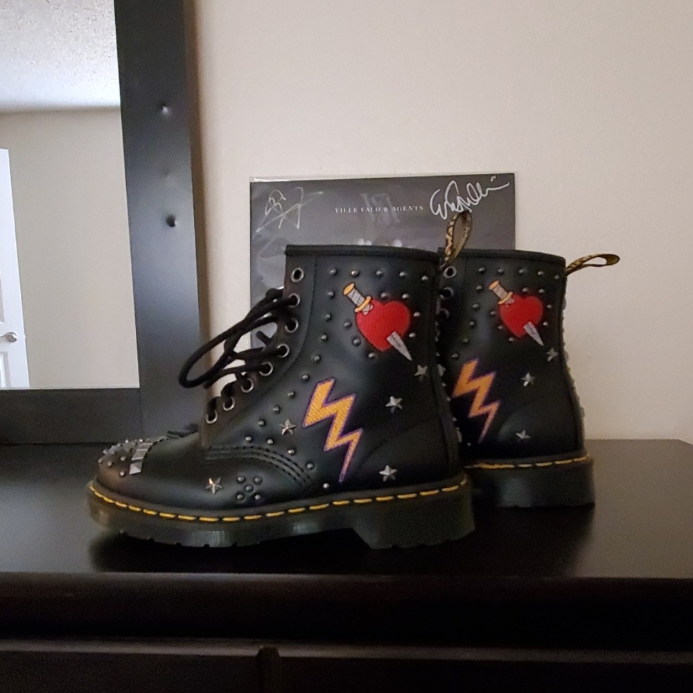 Dr Martens combat boots
